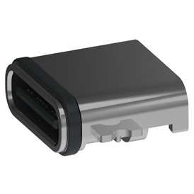 XB-USB 3.1 TYPE-C 24 PIN wasserdichte Spülplatte 1.0 vorne geklebt und hinten eingelegt